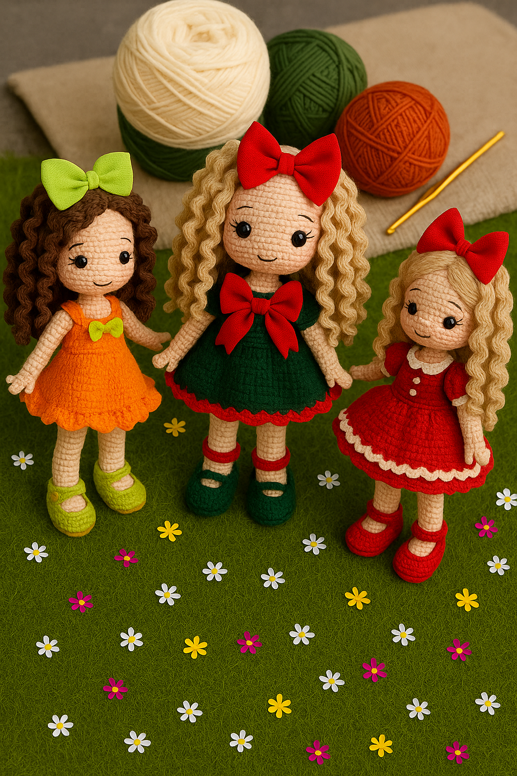 P11 - Pumpkin Adorable Doll Crochet Pattern
