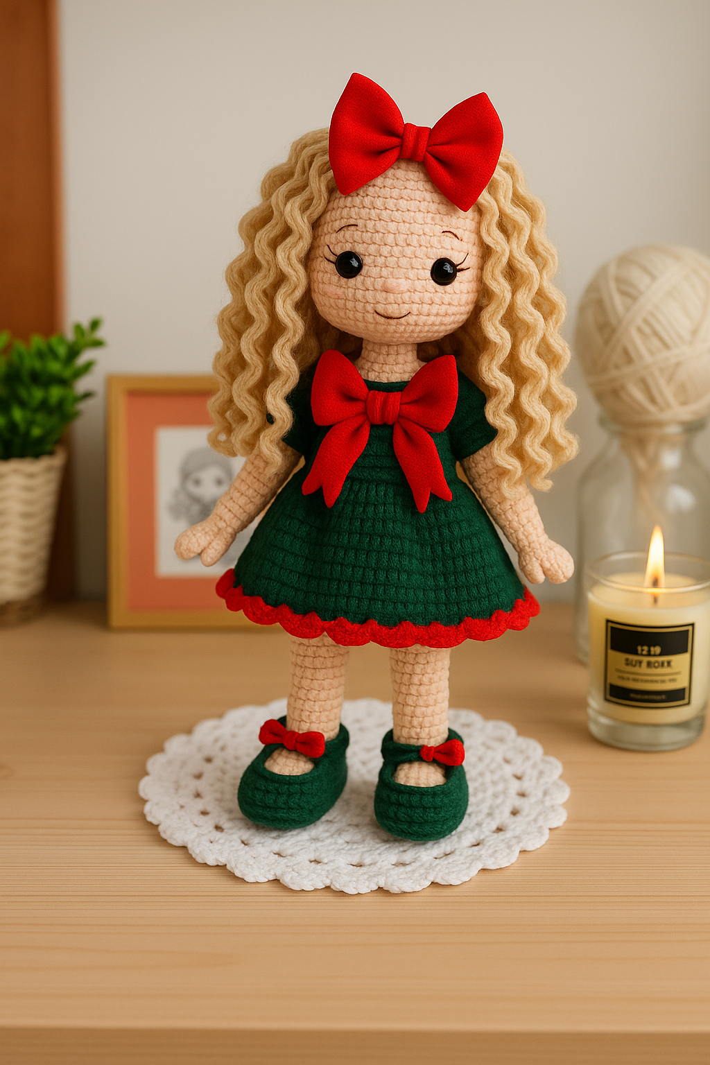 P11 - Pumpkin Adorable Doll Crochet Pattern
