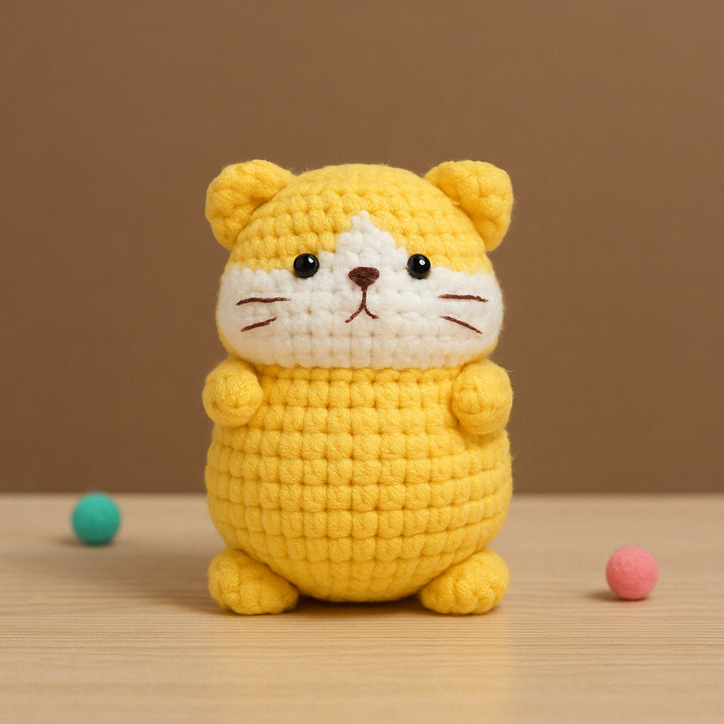 12-in-1 Chubby Animals Crochet Pattern