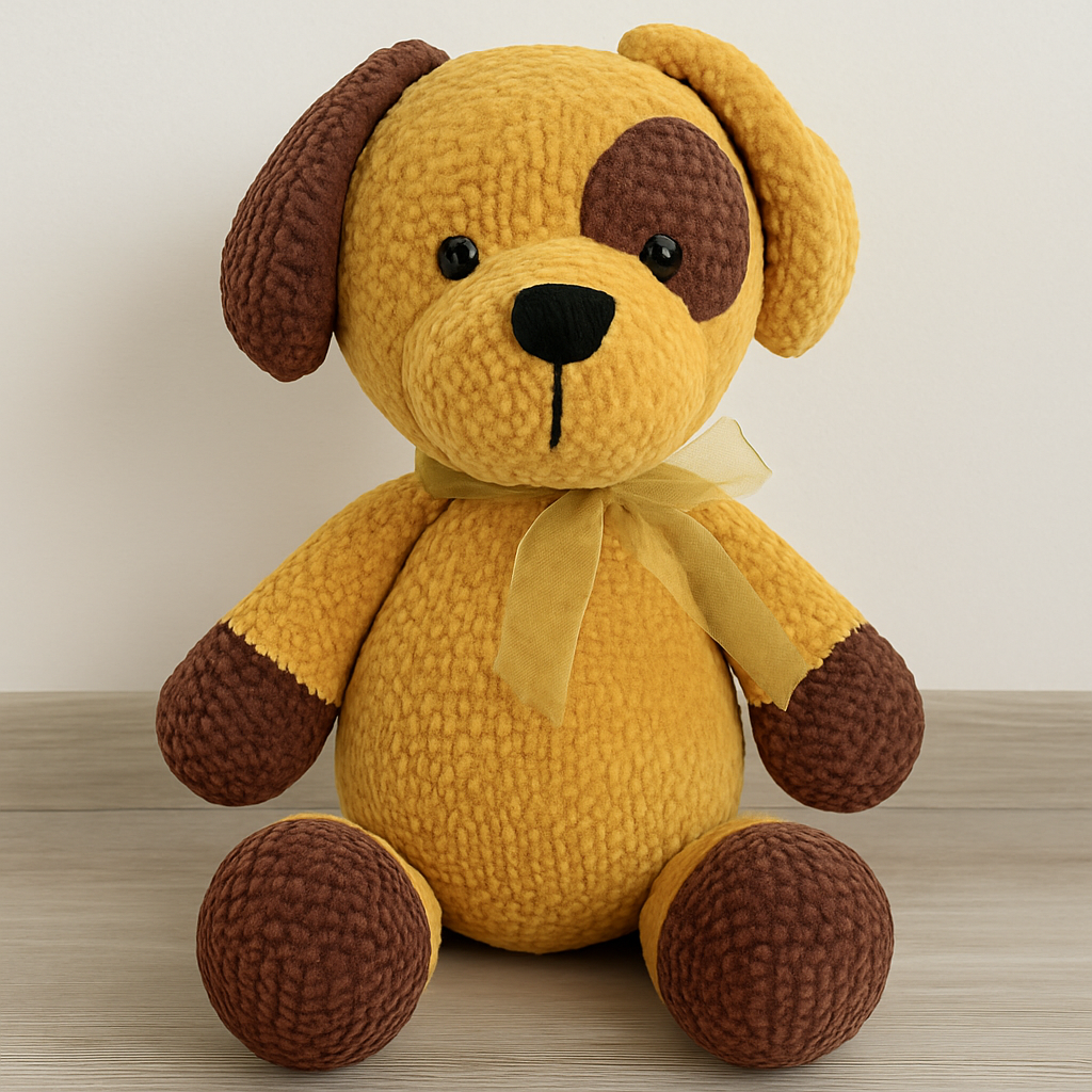 SnugglePup – Giant Crochet Dog Pattern (PDF)
