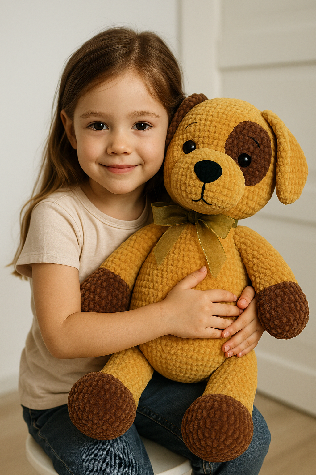 SnugglePup – Giant Crochet Dog Pattern (PDF)