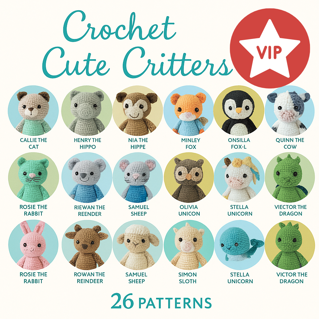 🎁 VIP Offer: 26 Crochet Patterns You Won’t Find Anywhere Else