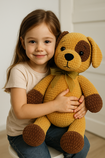 SnugglePup – Giant Crochet Dog Pattern (PDF)