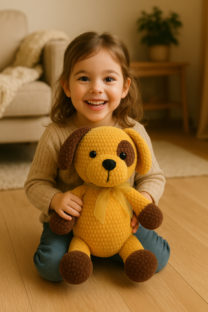 SnugglePup – Giant Crochet Dog Pattern (PDF)